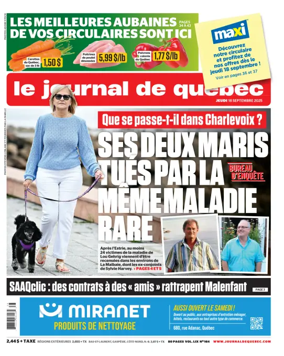 Cover of Le Journal de Quebec