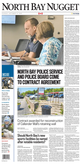 Cover of North Bay Nugget