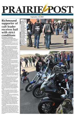 Cover of Prairie Post (East Edition)