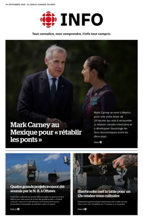 Cover of Radio-Canada Info