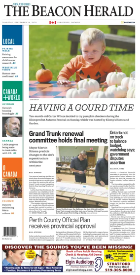 Cover of The Beacon Herald