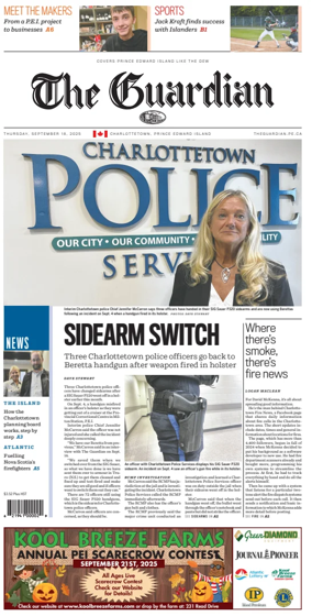 Cover of The Guardian (Charlottetown)