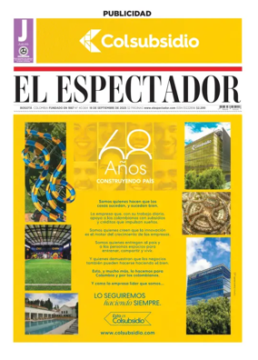 Cover of El Espectador
