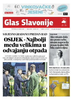Cover of Glas Slavonije