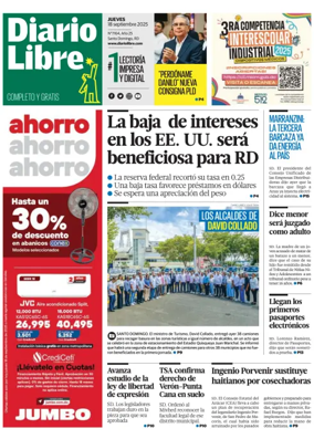 Cover of Diario Libre (Republica Dominicana)