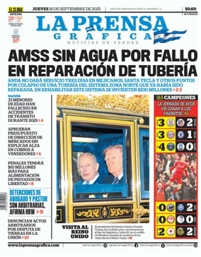 Cover of La Prensa Grafica