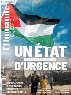 Cover of L'HUMANITE MAGAZINE