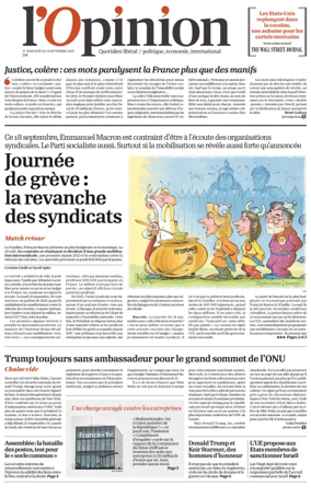 Cover of L'Opinion