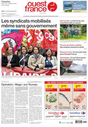Cover of Ouest France (Pays d'Auge)
