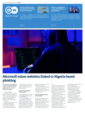 Cover of Deutsche Welle (English edition)