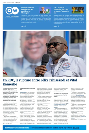 Cover of Deutsche Welle (French Edition)