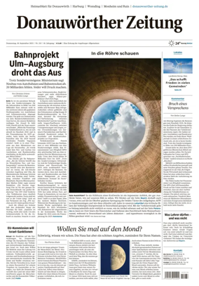 Cover of Donauwoerther Zeitung