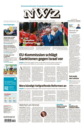 Cover of NWZ  (Göppinger Kreisnachrichten)