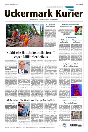 Cover of Prenzlauer Zeitung