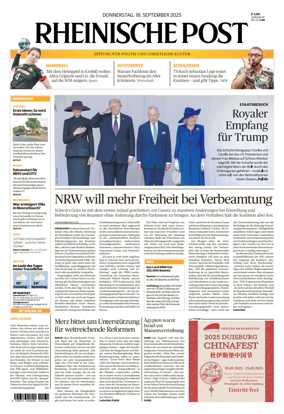 Cover of Rheinische Post Duesseldorf Meerbusch