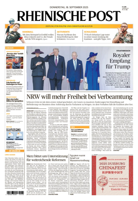 Cover of Rheinische Post Duisburg