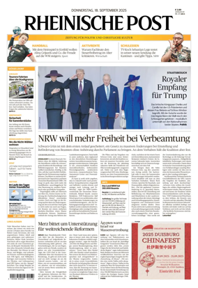 Cover of Rheinische Post – Düsseldorf Mitte/West/Ost/Nord/Süd