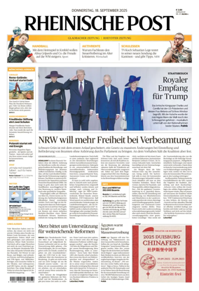 Cover of Rheinische Post - Mönchengladbach and Korschenbroich