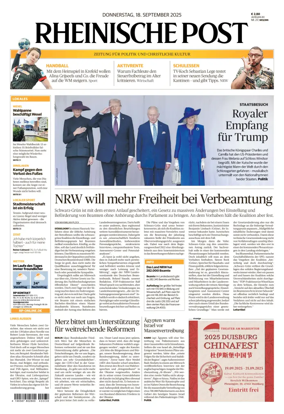 Cover of Rheinische Post - Wesel/Dinslaken