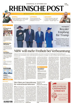 Cover of Rheinische Post - Xanten and Moers