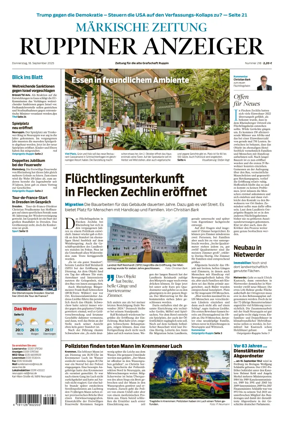 Cover of Ruppiner Anzeiger