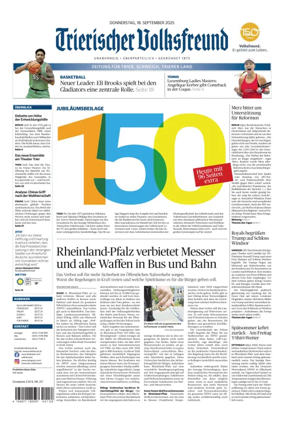 Cover of Trierischer Volksfreund