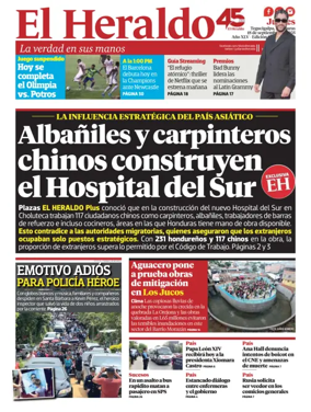 Cover of Diario El Heraldo