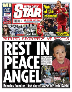 Cover of Irish Daily Star