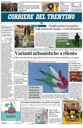 Cover of Corriere del Trentino