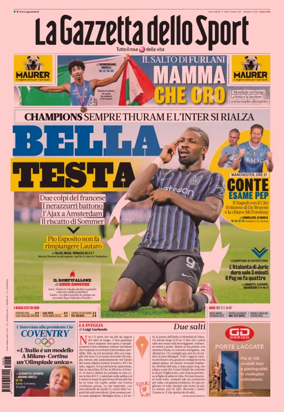 Cover of La Gazzetta dello Sport - Romana