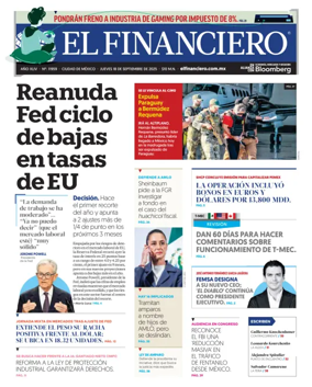 Cover of El Financiero