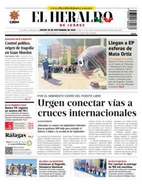 Cover of El Heraldo de Juarez