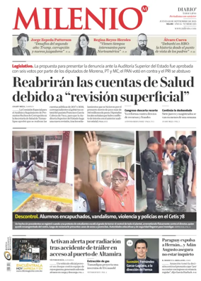 Cover of Milenio Tamaulipas