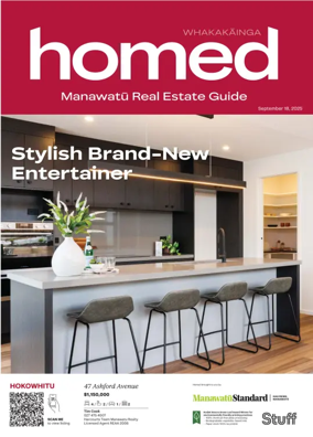 Cover of Homed Manawatu Standard