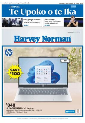 Cover of The Dominion Post