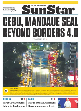 Cover of Sun.Star Cebu