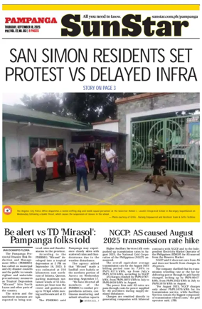 Cover of Sun.Star Pampanga