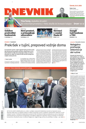 Cover of Dnevnik (Slovenija)