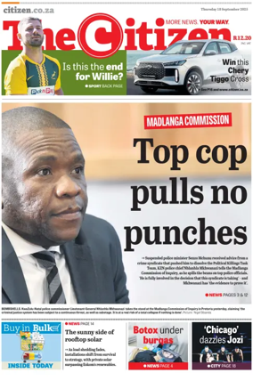 Cover of The Citizen (Gauteng)