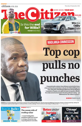 Cover of The Citizen (KZN)