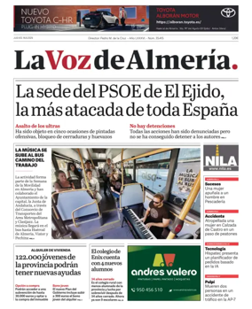 Cover of La Voz de Almería