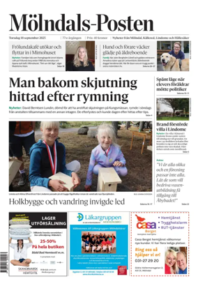 Cover of Mölndals-Posten