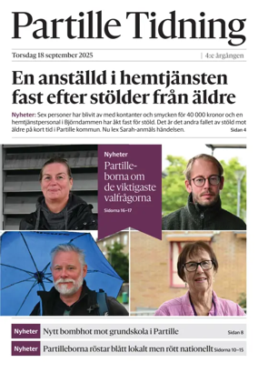 Cover of Partille Tidning