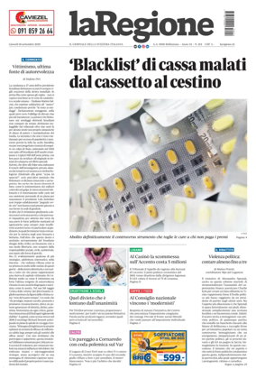 Cover of laRegione