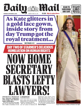 Cover of Daily Mail