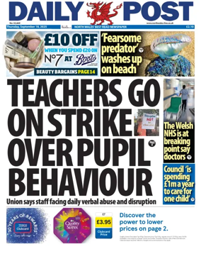 Cover of Daily Post (North Wales)