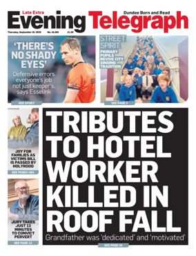 Cover of Evening Telegraph (First Edition)