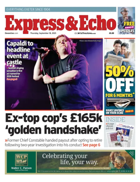 Cover of Express & Echo (City & East Devon Edition)