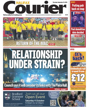 Cover of Halifax Courier
