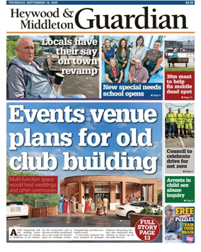 Cover of Heywood Advertiser